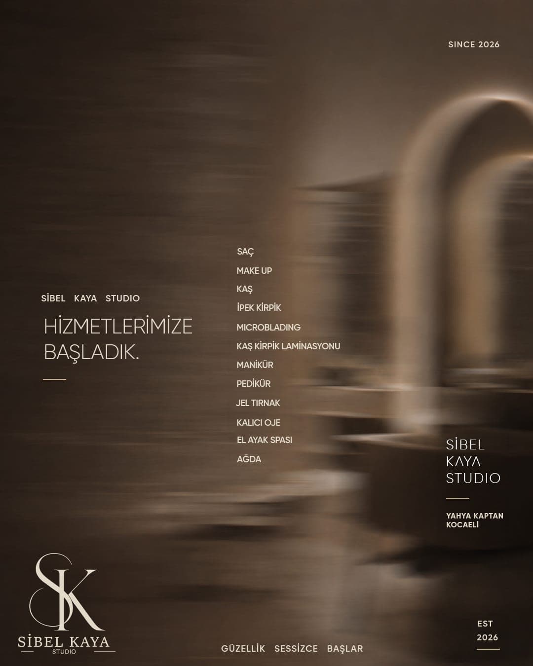 Sibel Kaya Studio salon içi